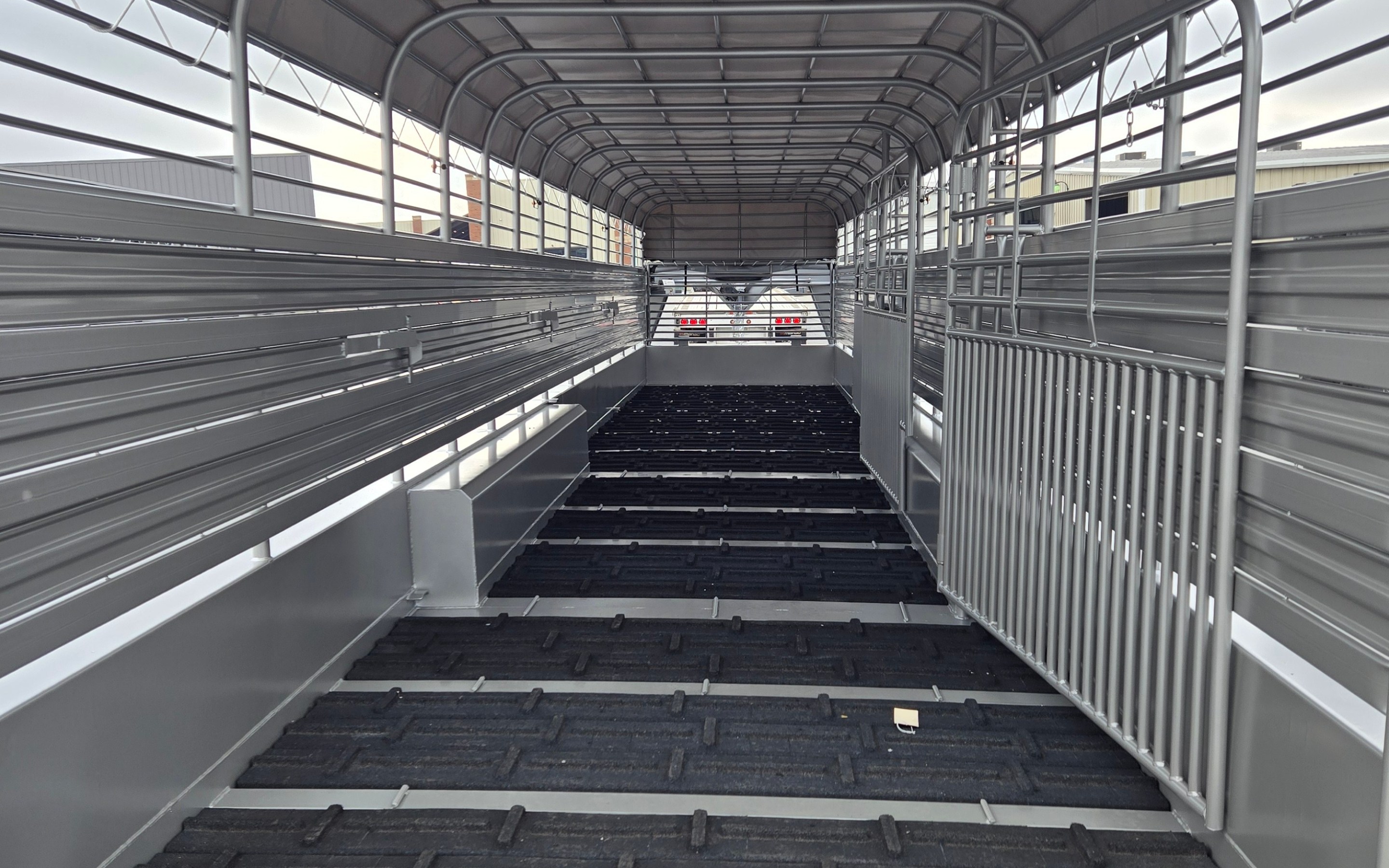 Shelby Flooring in Stoll Trailer Shelby Flooring in Stoll Trailer